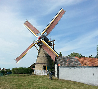 Molen Oostvoorne Molendijk Rijksmonument