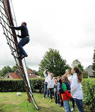 Kinderkamphotel excursie Molen Oostvoorne