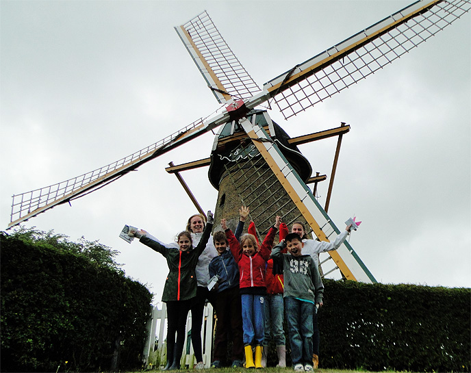 Kinderkamphotel excursie Molen Oostvoorne