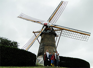 Kinderkamphotel excursie Molen Oostvoorne