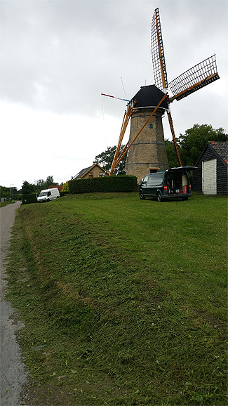 Restauratie molenpad hek verwijderen