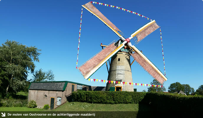 Molen Oostvoorne Maalderij Bezoekerscentrum