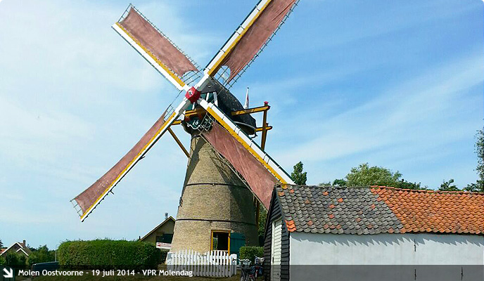 Molen Oostvoorne Molendijk Rijksmonument