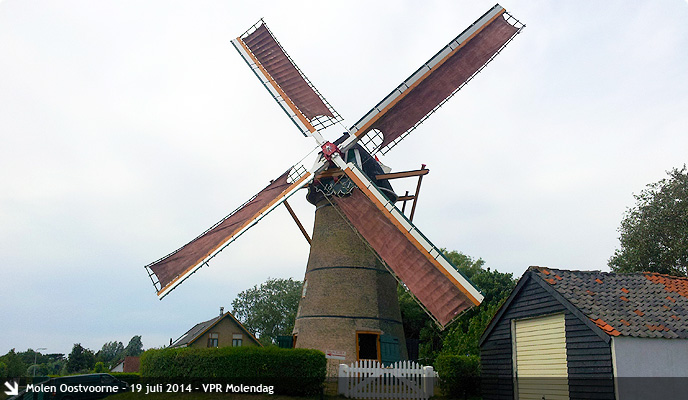 Molen Oostvoorne Molendijk Rijksmonument